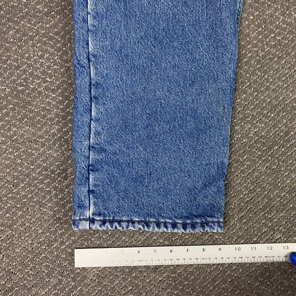 Carhartt B155 DST Relaxed Fit Fleece Lined Jeans Mens 42x32 Measures 41 x 31.5 - Picture 11 of 13